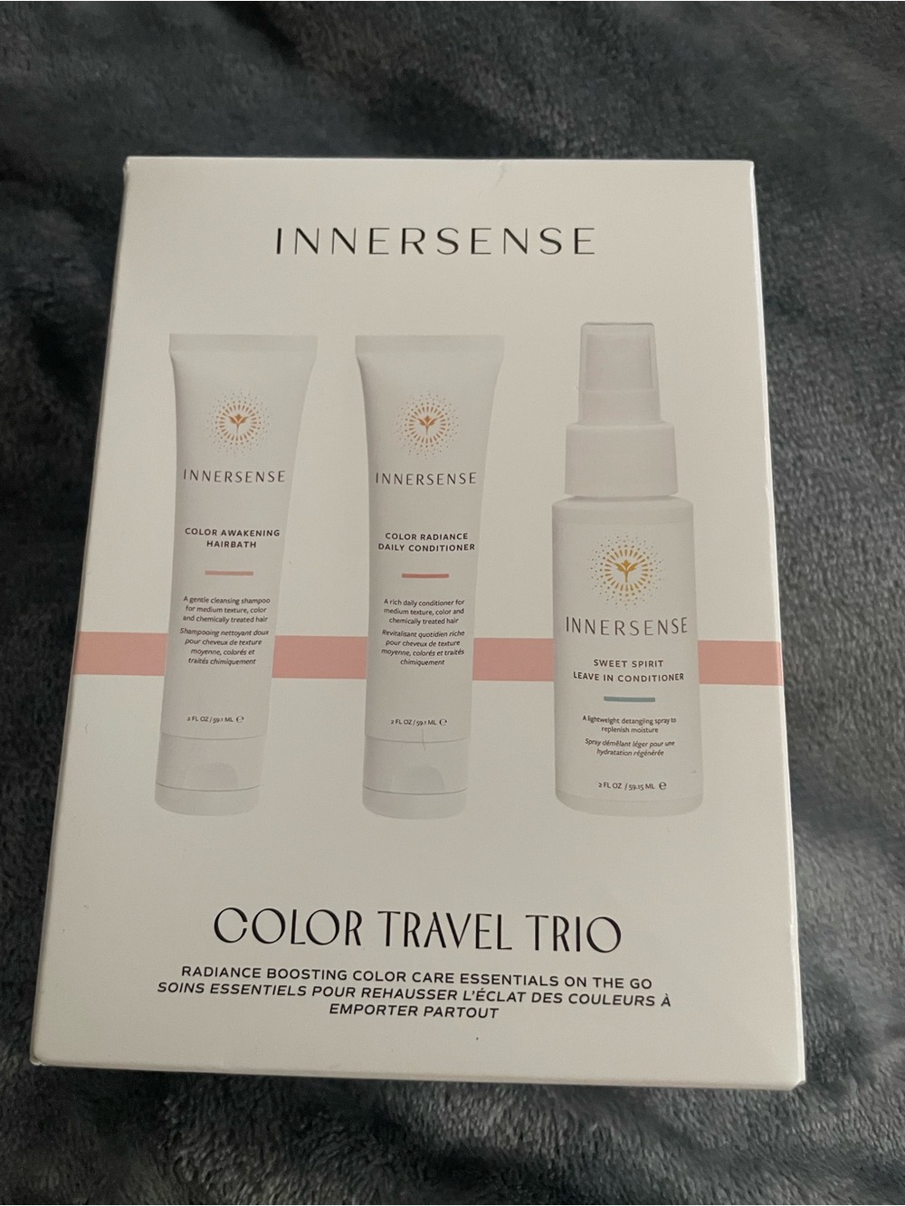 Innersense Color Travel Trio -Color Care Set for hair NEW!